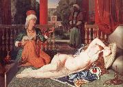 Jean Auguste Dominique Ingres Odalisque with a Slave Spain oil painting artist
